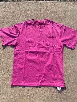Pink chrome hearts tee