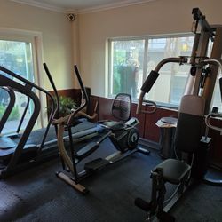 Hotel Gym Liquidation Bundle- Equipment+Weights+Flooring