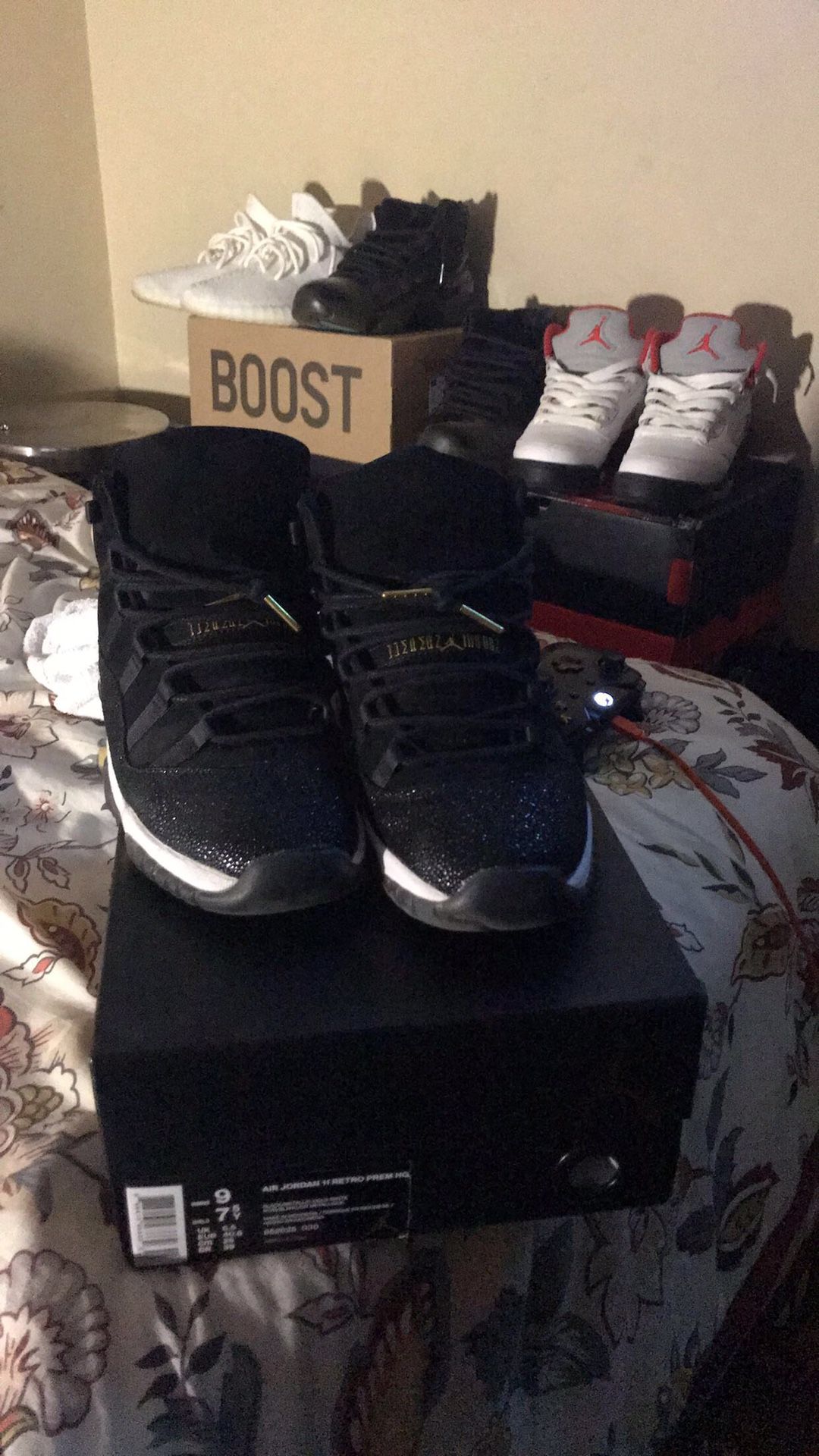 Jordan 11 Retro Heiress Black Stingray (GS)