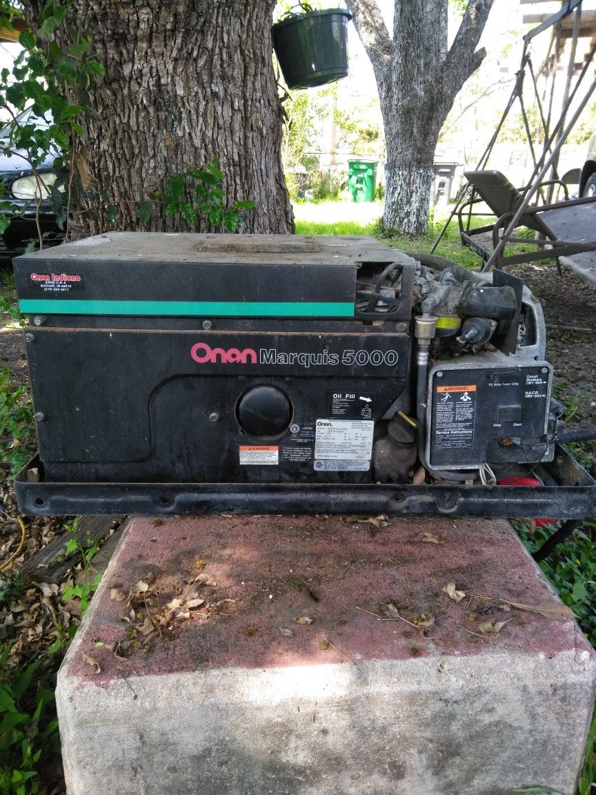 Onan Marquis 5000 rv generator ?200