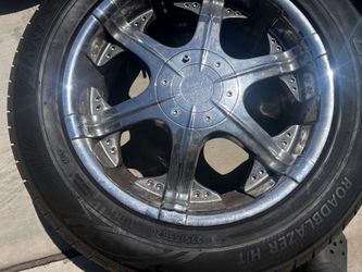American Racing 20” Wheels with Tires 5- Lug |285/55/20| Fresno