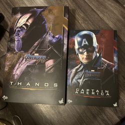 Hot Toys Avengers Endgame Thanos & Captain America