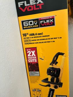 Dewalt FlexVolt Chainsaw 16in