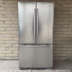 SAMSUNG FRENCH DOOR BOTTOM FREEZER REFRIGERATOR 25.8 cu ft COLD FOOD STORAGE HOME KITCHEN APPLIANCE