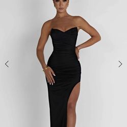 New!  Never Worn Black Maxi Dress From Babyboo