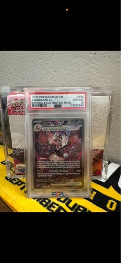 pokemon tcg Paldean fates Charizard psa 10