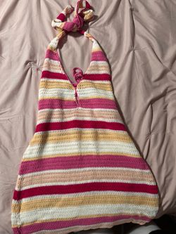 Crochet Cover-Up Dress