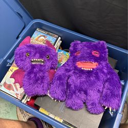Fuggler purple clawee & purple bat