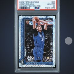 Cooper Flagg RC Skylight Refractor PSA 10 Slab