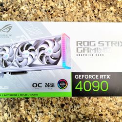 Sealed 4090 Asus White Strix OC