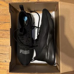 PUMA - Cell Vive Bright Black Silver Logo Men’s Running Sneakers