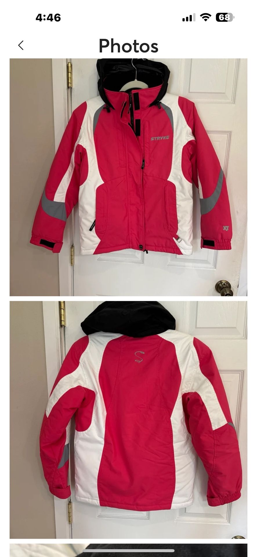 Stryke Kids Ski Jacket By Spyder Size 14 Fantastic Condition!