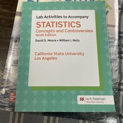 Live activities to companies, statistics and concepts and controversies ninth edition