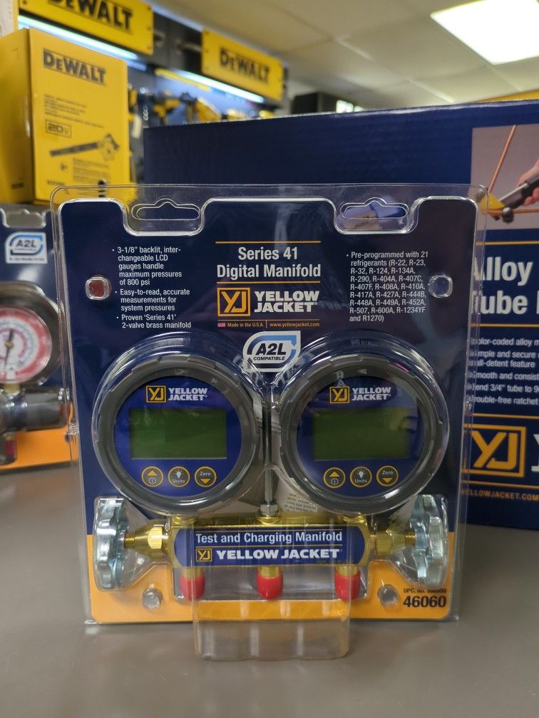 Yellow Jacket 46060 Series 41 Digital Manifold A2L