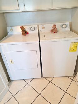 GE Washer and Dryer
