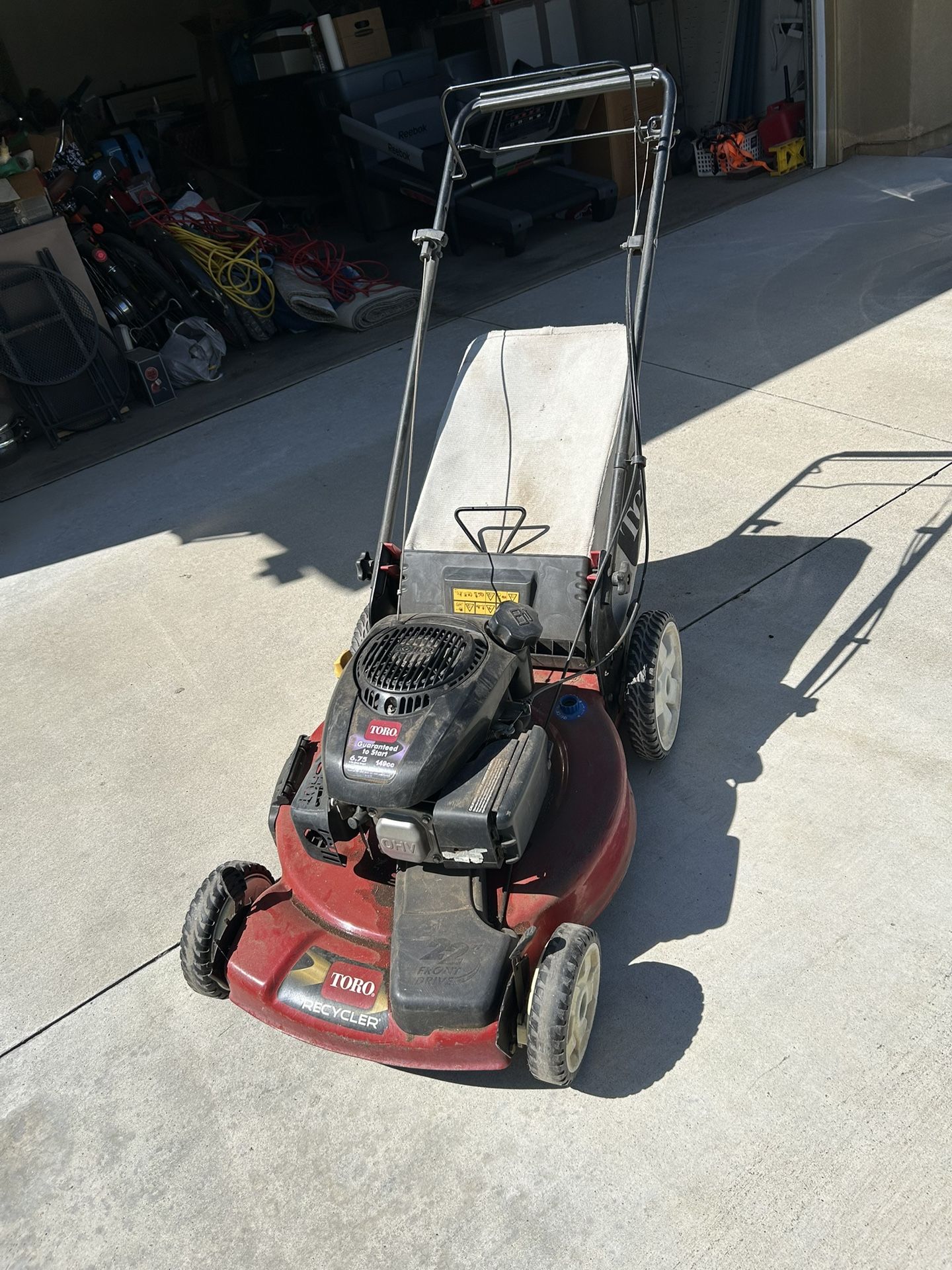 Toro Recycler 22” Front Drive Lawn Mower