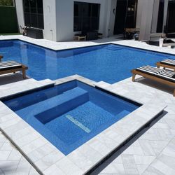 6x12x1 Ice White Sandblasted Marble 