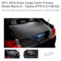 2011 - 2016 Scion Tc Cargo Cover