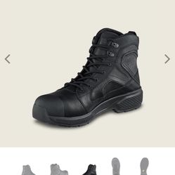 SIZE 9 RED WING THE EXOS LITE WATERPROOF LEATHER SAFETY TOE BOOTS BRAND NEW