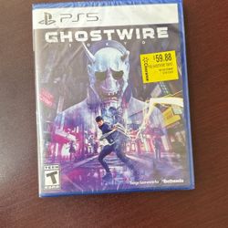 PS5 Ghostwire Game Tokyo Brand New Sealed 