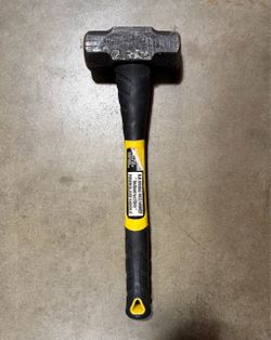 4 lb Double Face Sledge Hammer Fiberglass Handle