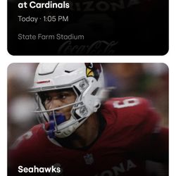 Seattle Seahawks Vs Arizona Cardinals 8 Seats