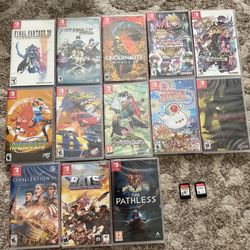 Nintendo Switch Games 25 Each