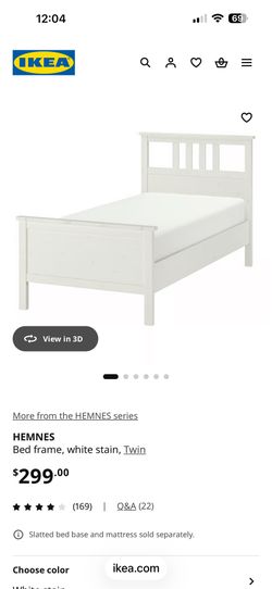 IKEA - Hemnes bed - white
