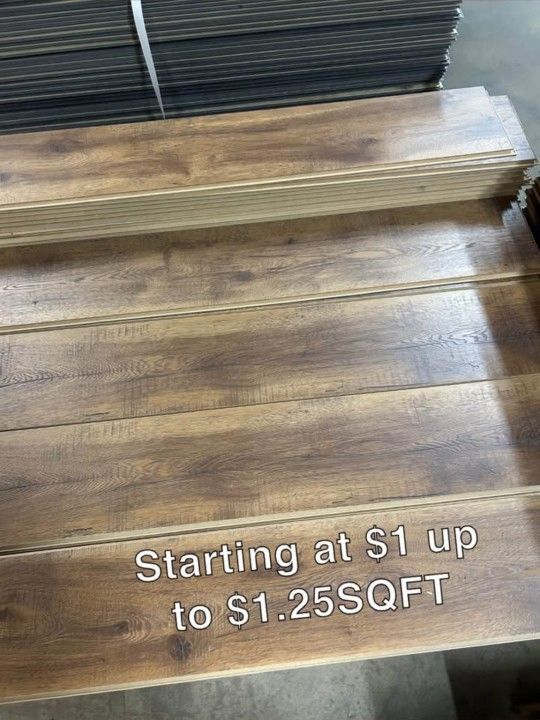 Brand New Discounted Laminate Flooring