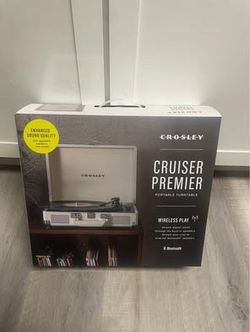 Crosley Cruiser Premier portable turntable