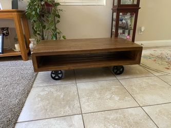 Rustic Industrial Coffee Table