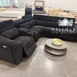 NEW Fluffy Recliner Sectionals (Several Features)