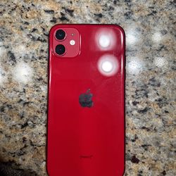 iPhone 11 red 64 gig unlocked