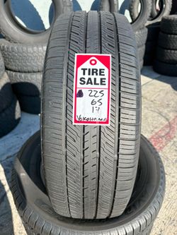 225-65-17 Yokohama Avid Ascend Full Used Tire Set $240 Free Mounting and Balancing