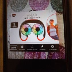 Led  Neck Fan
