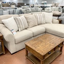 New 2 Piece Sectional — PERFORMANCE FABRIC 