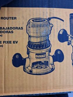 DeWalt Evs Fixed Base Router