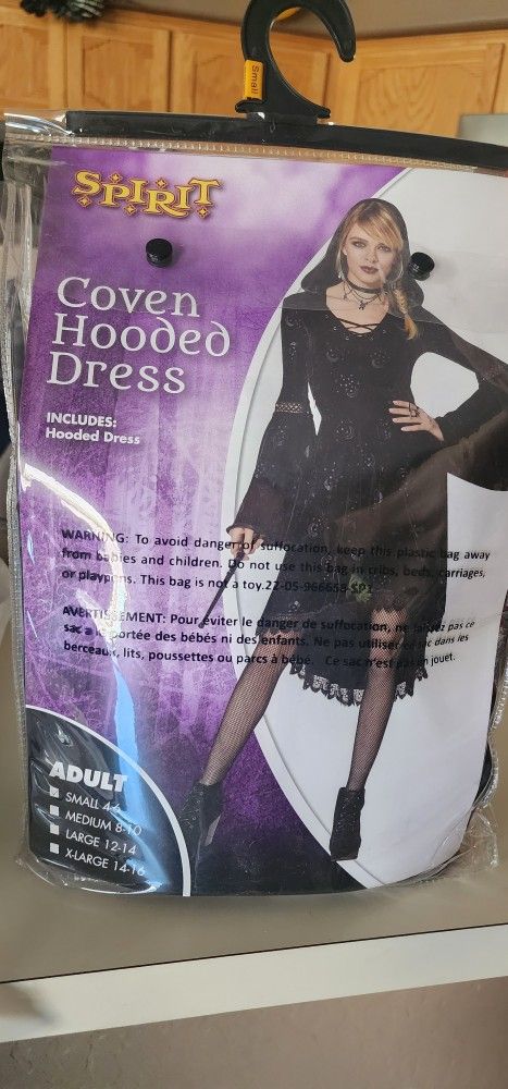 Coven Hooded Dress (Witch Costume)