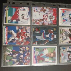 Lot Of Patriots Football Cards