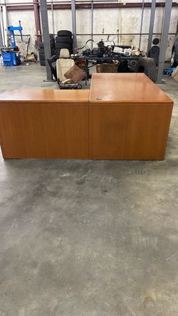 Oakwood office desk L shape