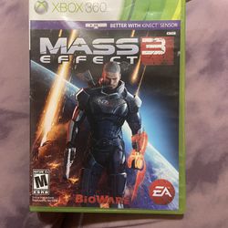 Mass Effect 3 Xbox 360 Game 