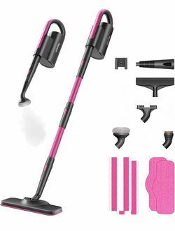 Schenley Steam Mop for Hard Floors, 15s Fast Heat-Up, Standard Multi-Surface Cleaning, 15s Heat-Up, 248°F Steam, Hardwood Floors, Tile & Grout, Wall C