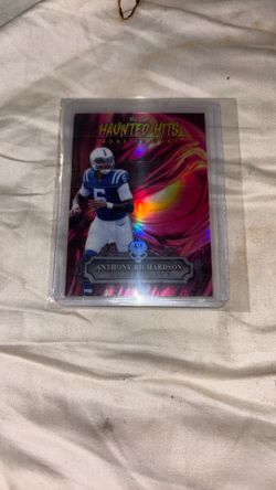 Anthony Richardson 4/4 Haunted Hits Monster Hunt Wildcard Numbered /4