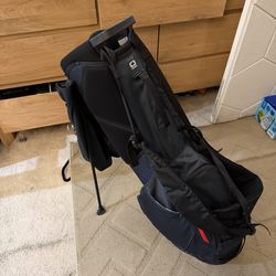 OGIO SHADOW Luxury Golf Bag - navy With Red Accent - Like New