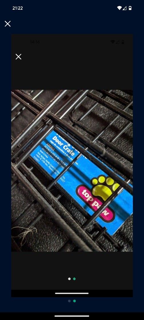 Sm Dog Cage