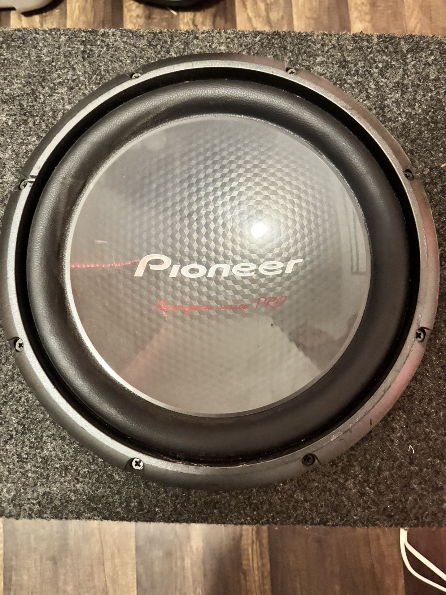 Pioneer Champion Series Pro Subwoofer