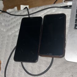 2 iPhones For Sale. 10 And 11