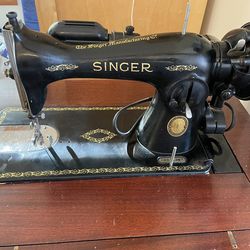 Singer Sewing Machine Electric Antique