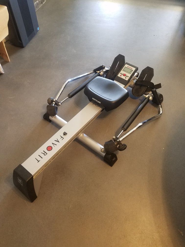 Kettler rowing machine