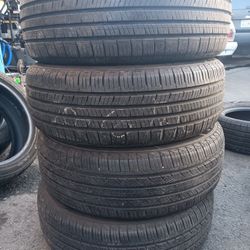 Vendo 4 Llantas Usadas 205 60 16 Pqr Y Par